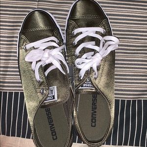 Olive Green All Star Converse